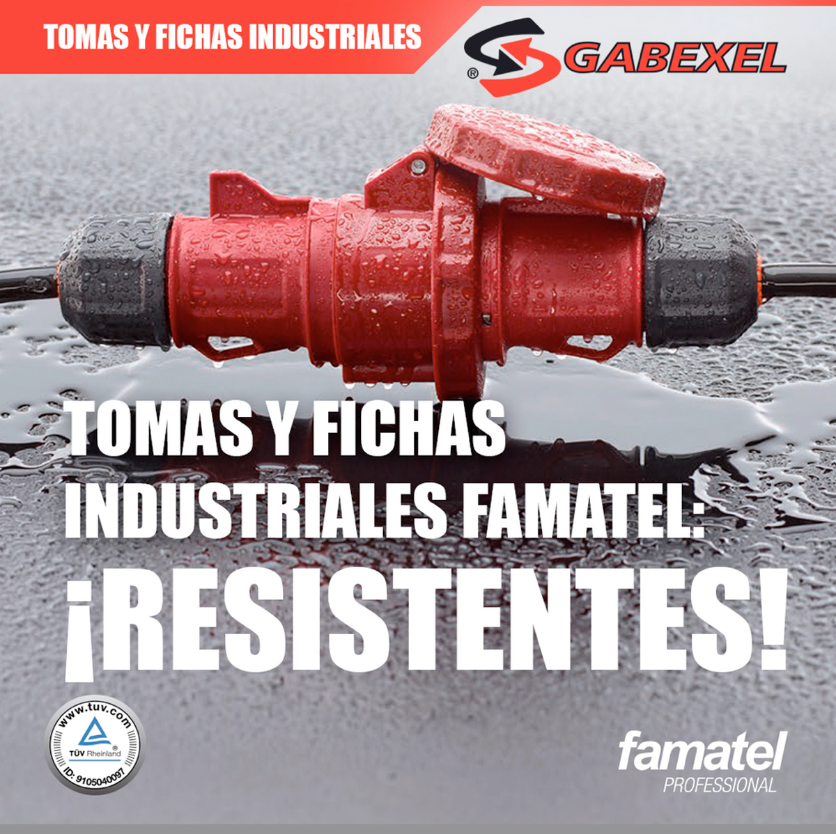 Gabexel - Tomas y Fichas Industriales FAMATEL