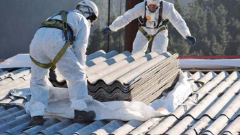 Peligros del amianto y asbesto en la construcción.