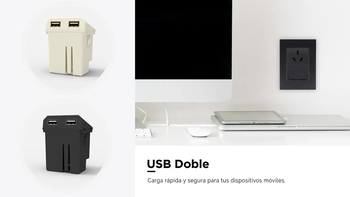 Usb doble de Cambre