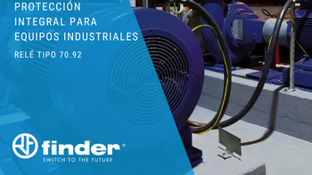 Finder presenta: relé de protección térmica Tipo 70.92