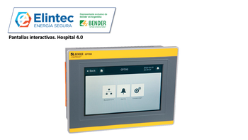 Elintec - Pantallas interactivas. Hospital 4.0