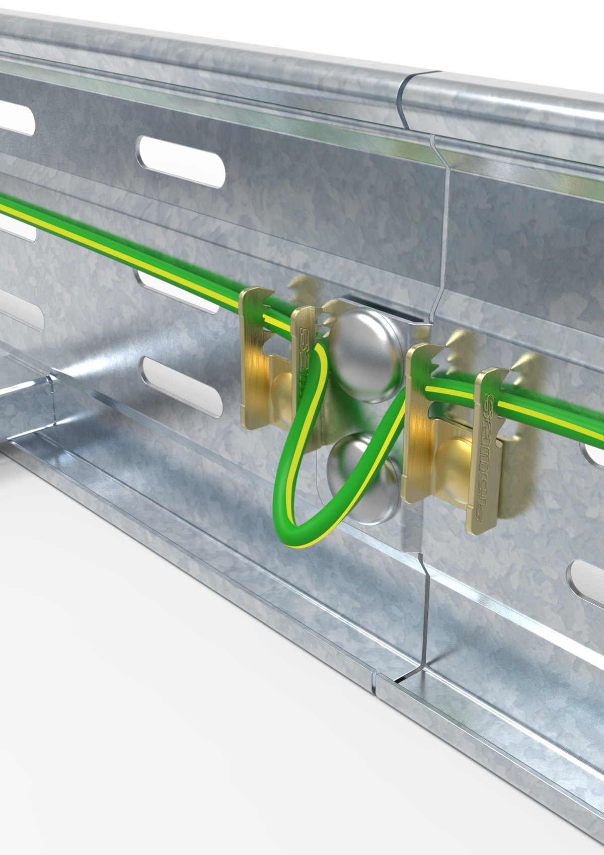 Protección de conexiones eléctricas con las Bandejas Porta Cables DIMATIC