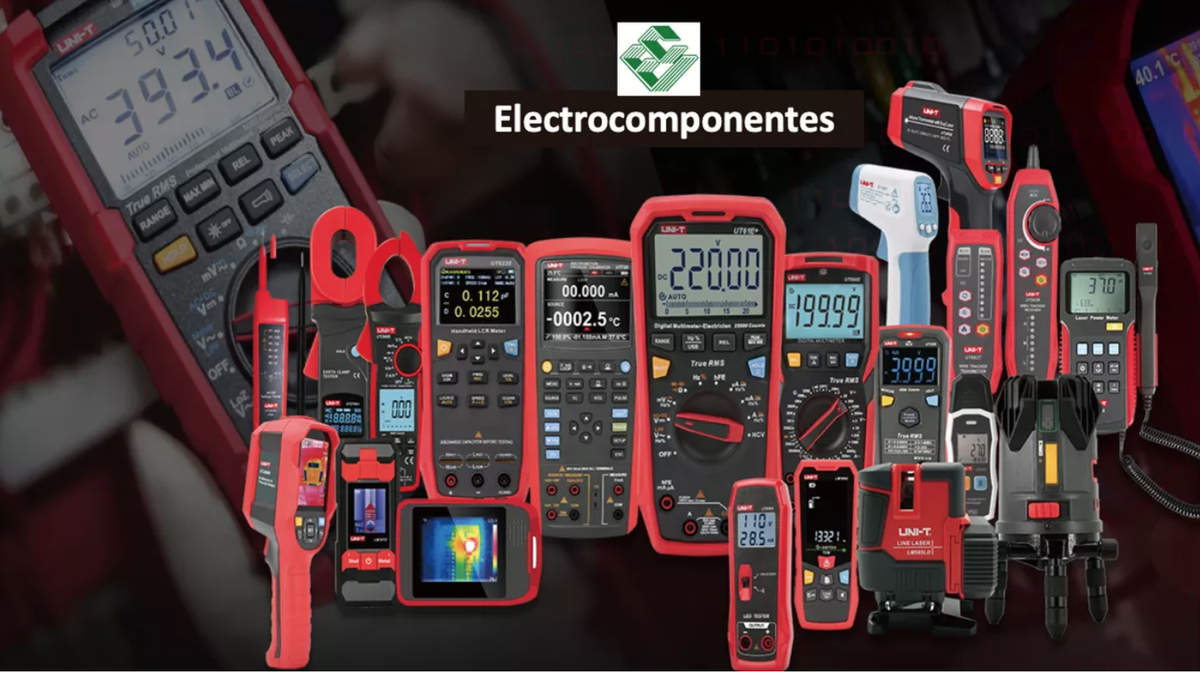 Electrocomponentes instrumental de medición