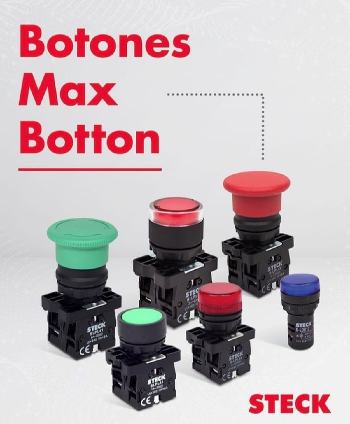 Botones Max Botton de Steck