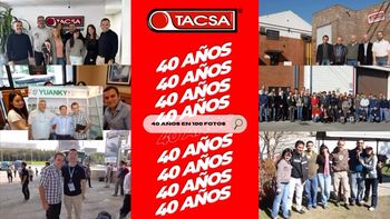 Aniversario: TACSA celebra 40 años en el mercado