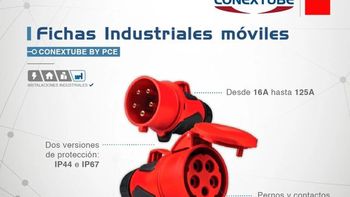 Fichas Industriales móviles Conextube By PCE: durabilidad, ahorro de tiempo y seguridad