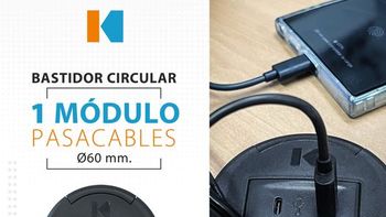 Kalop: ¡Optimiza tus muebles con nuestro bastidor circular!