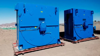 WEG suministra 14 motores síncronos a minera de Chile