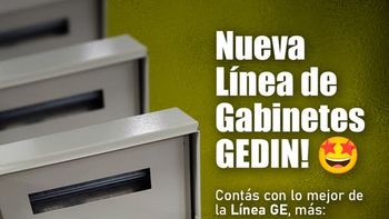 Gabexel: nueva línea de gabinetes que GEDIN