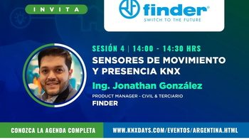 Seminario sobre Sensores de Movimiento y Presencia KNX, de Finder
