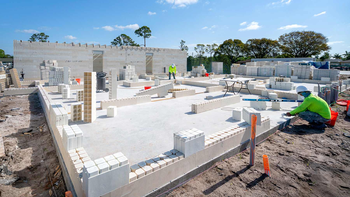 Ladrillos al estilo Lego, la nueva forma de construcción que no usa cemento