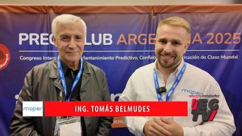 Electro Gremio TV entrevista al ingeniero Tomás Belmudes, de Maper  en el marco de Preconlub