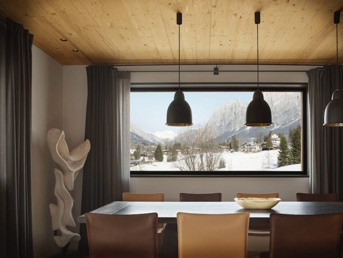 Arquitectura: el refugio perfecto a los pies de los Dolomitas