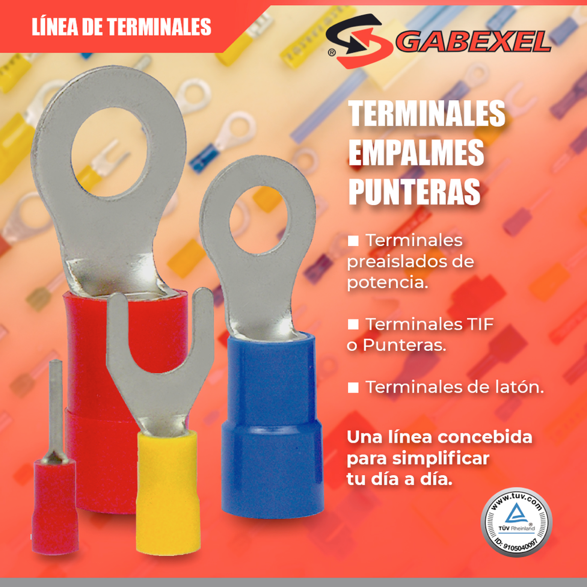 Gabexel - Terminales, empalmes y punteras