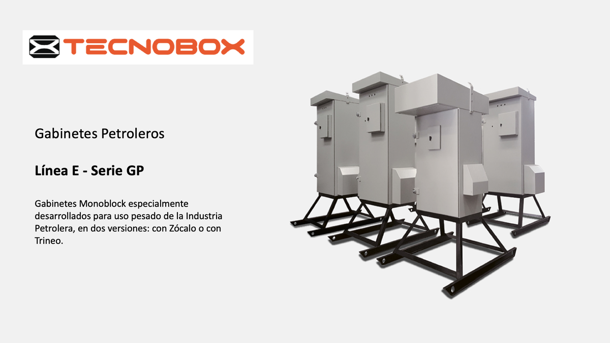 Nuevo gabinetes de uso eléctrico Tecnobox