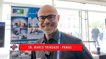 Electro Gremio TV entrevistas en el marco de Preconlub: Marco Trindade de PAMAS Latinoamérica