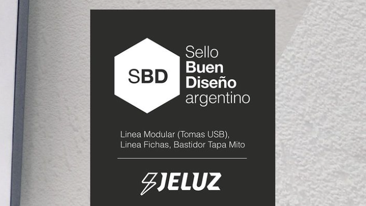 Productos de Jeluz distinguidos con el Sello de Buen Diseño (SBD)