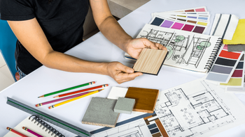 5 materiales en el diseño de interiores