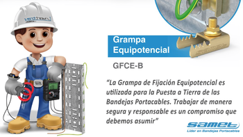 Grampa Equipotencial GFCE-B de Samet