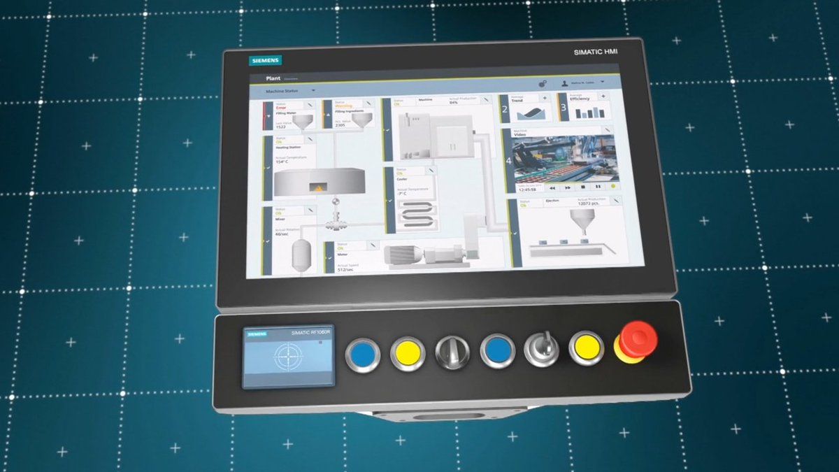 Siemens presenta Panel con grado de protección IP65 integral y Panel PC para control y supervisión