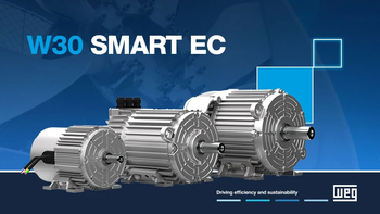 WEG: Motor con drive incorporado W30 Smart EC