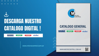 Descargá el catálogo digital completo de Micro Control S.A.