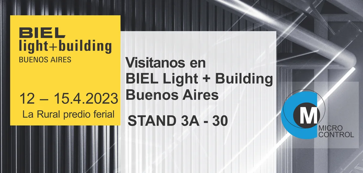 Micro Control en BIEL Light + Building Buenos Aires