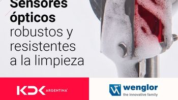 KDK. Sensores ópticos en acero inoxidable V4A: robustos y resistentes