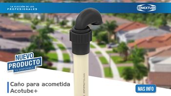 Conextube: Nuevo Caño de Bajada Certificado