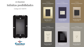 Bastidor 021-06970 de Cambre, compatible con todos los módulos