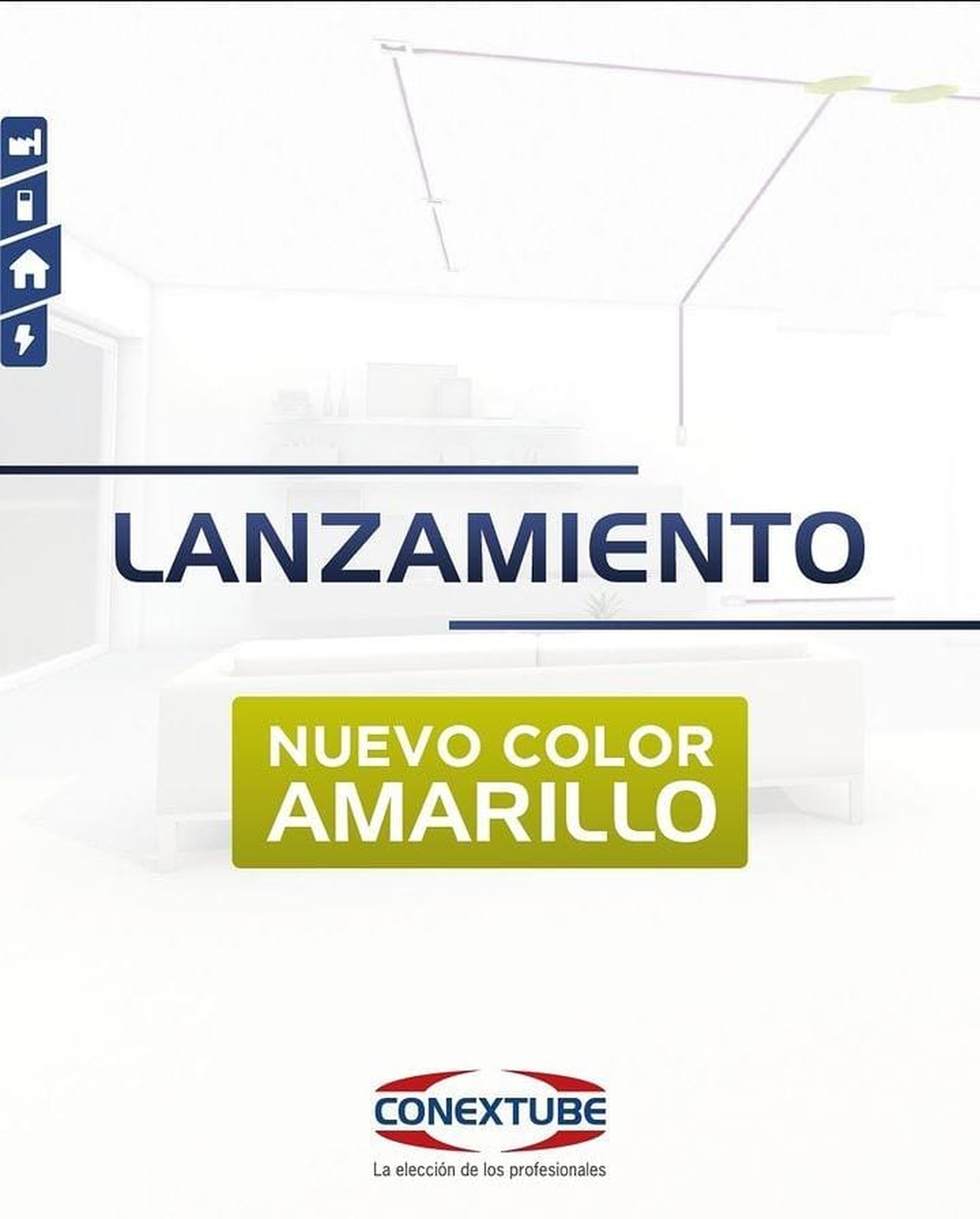 Conextube presenta su nuevo color en cajas de embutir: ¡AMARILLO!