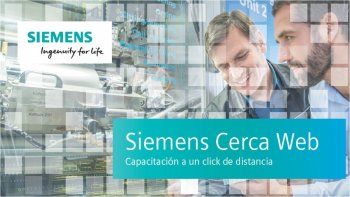 Mirá los cursos que se vienen en Siemens Cerca Web