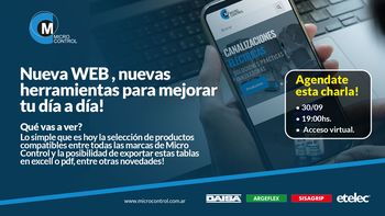 Micro Control tiene nueva web